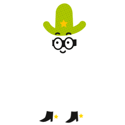 Скрепка машет рукой