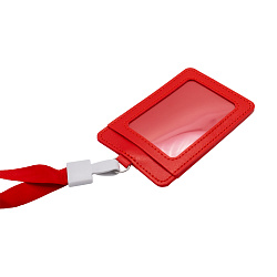 Чехол для карты и пропуска с ремешком