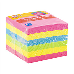 Блок листов для заметок с клейким краем, 600 шт.